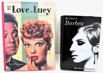 2 Books: Barbra Streisand Autobiography & Lucille Ball Limited Edition Coffee Table Book