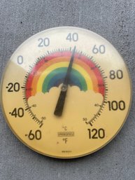 Mid-century Outdoor Thermometer