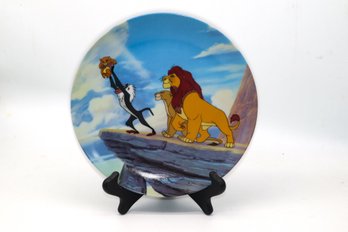 The Lion King 1994 Release Of Walt Disney's Limited Edition Plate