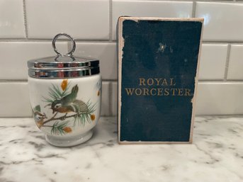 Royal Worcester Egg Coddler In Original Box
