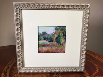 Lovely Original Pastel Painting By VIRGINIA DAUTH - We Have Two Paintings By This Same Artist (1 Of 2)