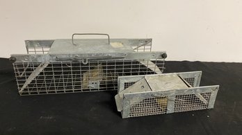 2 -Door Catch-and-Release Live Animal Trap