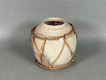 Wood Wrapped Pottery