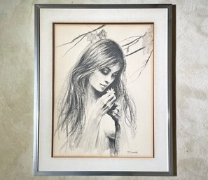 A Signed Lithograph By Sandu Lieberman