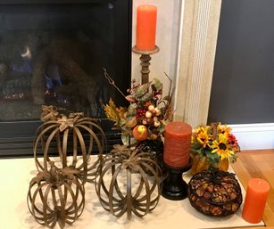 Wrought Iron Pumpkins And More