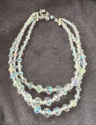 Gorgeous Crystal Triple Strand Necklace