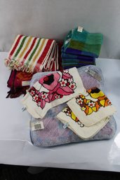 Vintage Department Store Towels And Facecloth Lot  Unused Stock