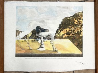 An Original Signed Etching, 'Invisible Afghan With The Apparition' By Salvador Dali, (1904-1989) 173 Of 225