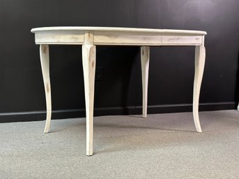 A Chalk-Painted Dining Table