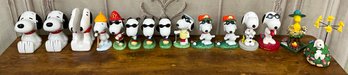 Lot Of Various Snoopy And Woodstock Figurines/Statues