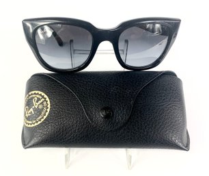 Pair Of Black Ray-Ban Sun Glasses With Case #1