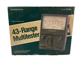 Micronta 43-Range Multitester