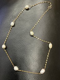 Beautiful 14K Pearl Necklace