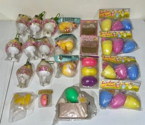 Lot Of Various Vintage Easter Toys