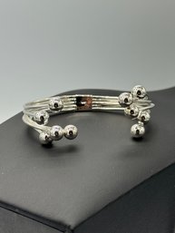 Modernist Sterling Silver Sputnik Bracelet