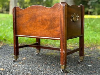 A Vintage Mahogany Canterbury