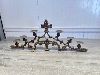 Cast Iron Candle Holder