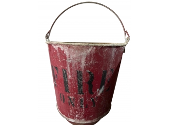 Antique Fire Bucket