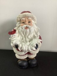 Large Santa Sculpture Christmas Lot #22