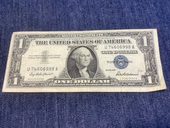 $1.00 Silver Certificate #12