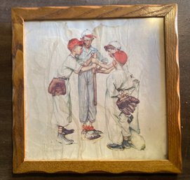 Norman Rockwell - Choosin Up Print