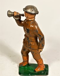 Lead, Iron Or Plastic Vintage Soldier Or Model