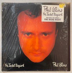 Phil Collins - No Jacket Required 81540-1 NM W/ Original Shrink Wrap And Hype Sticker