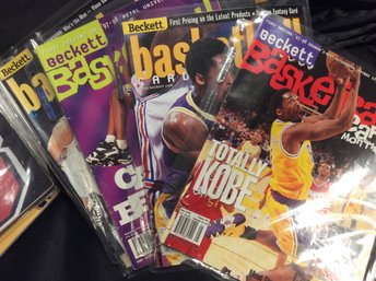 4 Beckett Basketball Magazine With Kobe Bryant Covers - M