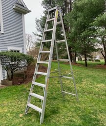 Ten Foot Aluminum Ladder