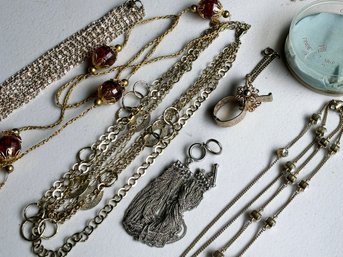 Vintage Necklaces And A Glove Lock!