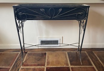 Wrought Iron Planter Plant Stand