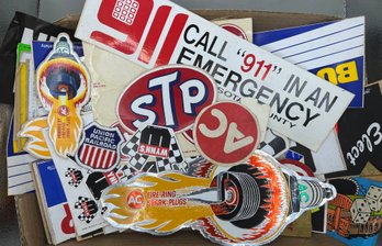 Large Lot Of Miscellaneous Stickers