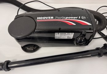 Vintage Hoover Porta Power 1 Canister Vacuum With Accessories Included - Model S1410 And No Bag