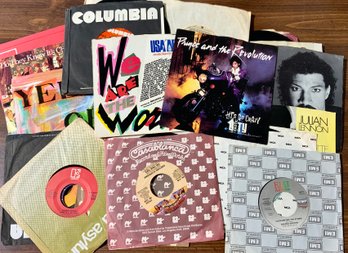 Vintage 45 Lot ~ More Than 30 ~ Prince & The Revolution, Lionel Ritchie & More