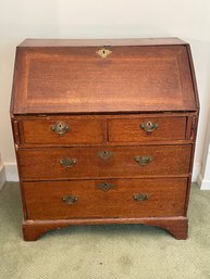 Vintage Oak Secretary Desk