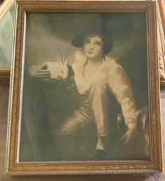 Henry Raeburn Print - Boy With A White Rabbit