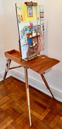 Julian Portable Folding Artist's Easel With Palette & Carrying Strap, France