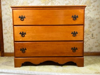 A Traditional Vintage Chest Of Drawers