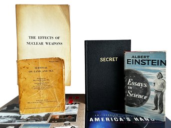 Collection Of Vintage Nonfiction Books On War, Science & More