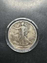 1940 Walking Liberty Silver Half Dollar