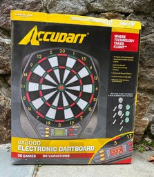 Brand New Accudart Ex3000 Electronic Dartboard 30 Games 90 Variations Where Technology Takes Flight. GAR