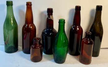 Lot Of Old Bottles