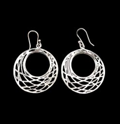 Lovely Sterling Silver Dangle Earrings