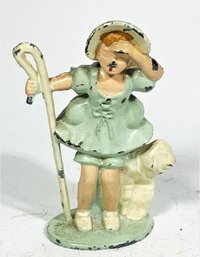 Lead, Iron Or Plastic Vintage Soldier Or Model Little Miss Moffet