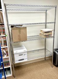 4 Shelf Metro Shelving Unit