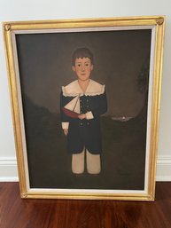 V. Faircloth Folk Art Painting