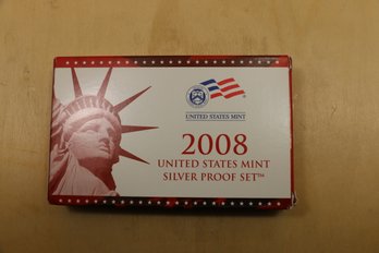 2008 Silver Proof Coin Set