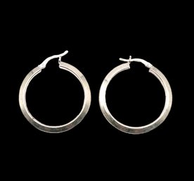 Sterling Silver Hoop Earrings