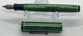 Vintage Oversized 1930s NASSAU EXCELLO Celluoid Body Fountian Pen