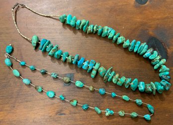 2 Lovely Turquoise Necklaces